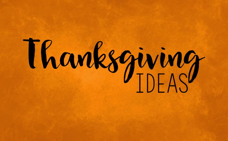Thanksgiving Ideas and Resources (freebie)