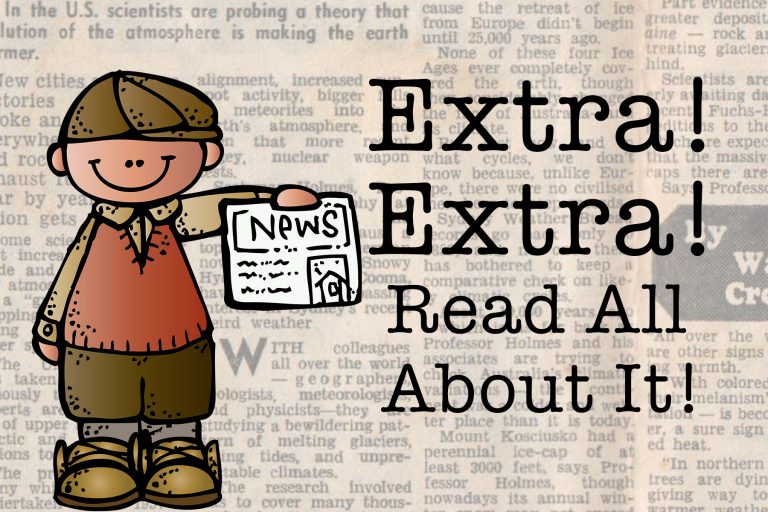 Extra! Extra! Read all about it! Magazine readers for kids.
