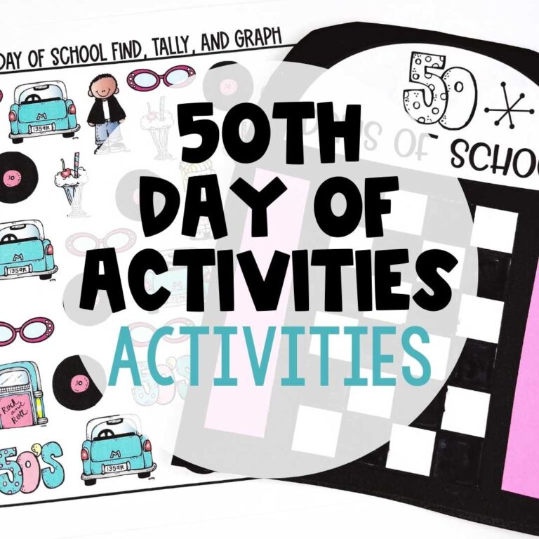 Celebrate the 50th Day of School in the Classroom