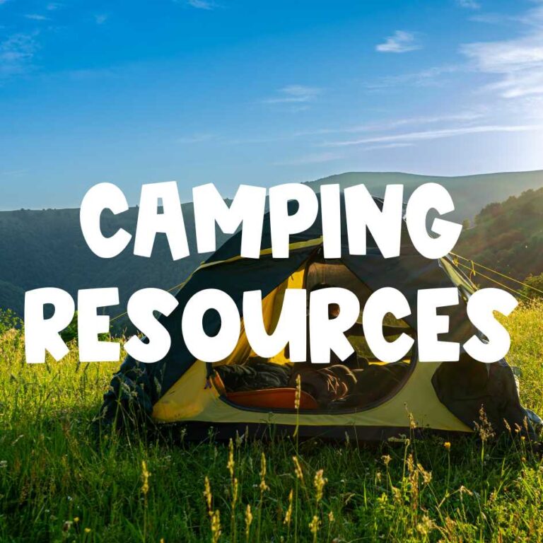 camping resources blog cover