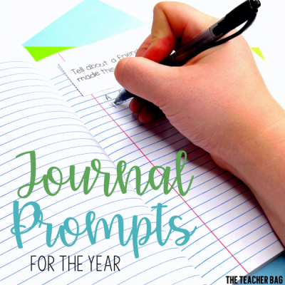 journal with hand writing
