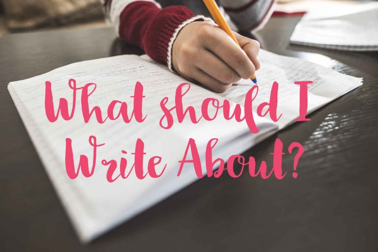 What Should I Write About?