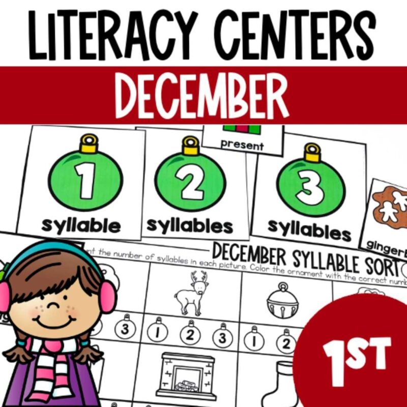 1st December literacy centers