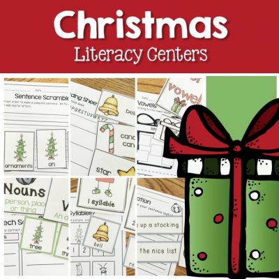 Christmas Literacy Centers