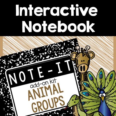 animal classification interactive notebook