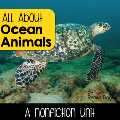 Ocean Animals Nonfiction Unit