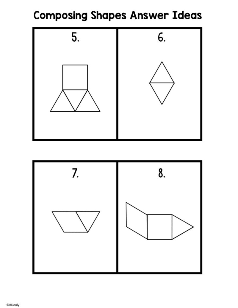 Grab and Go Math - Geometry - The Teacher Bag