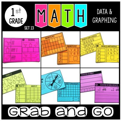grab and go math data and graphing