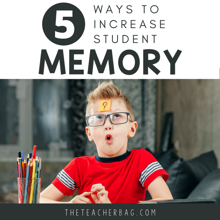 5 Ways to Increase Student Memory in Your Classroom