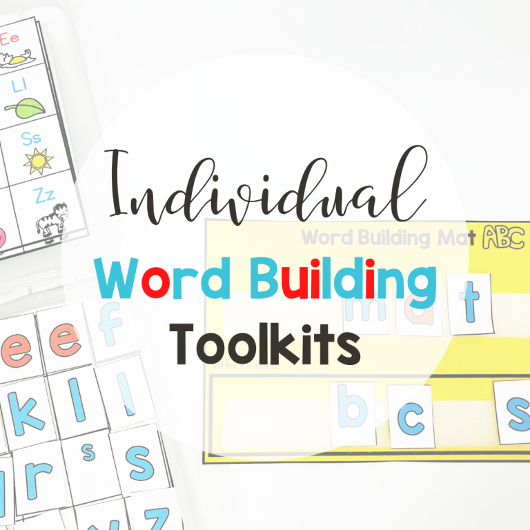 personal word building kit