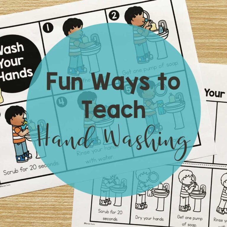 fun ways to teach washing