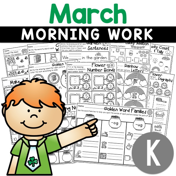 kindergarten march morning work