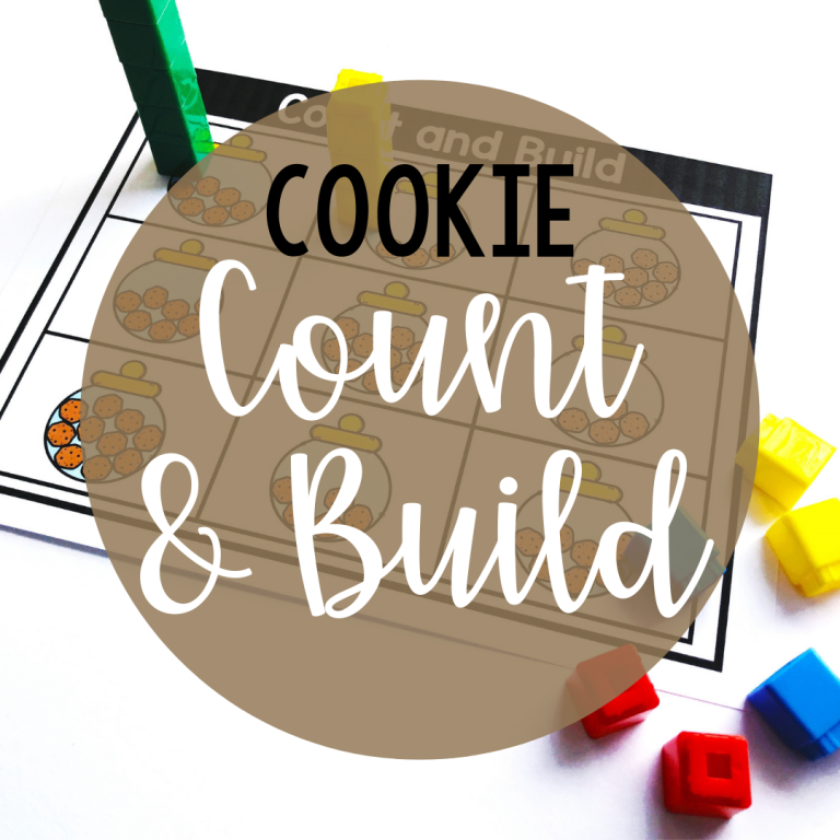 Count and Build Math Freebie