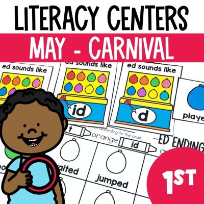 May Carnival Literacy Centers