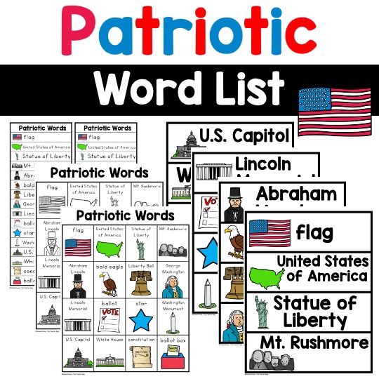 Patriotic Words