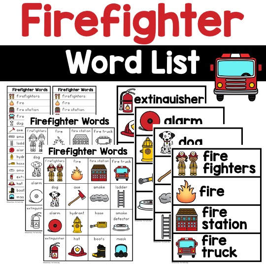 Firefighter Words