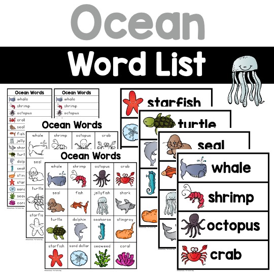 ocean words