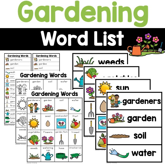 garden words