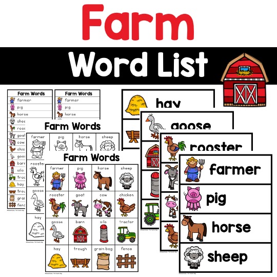 farm words