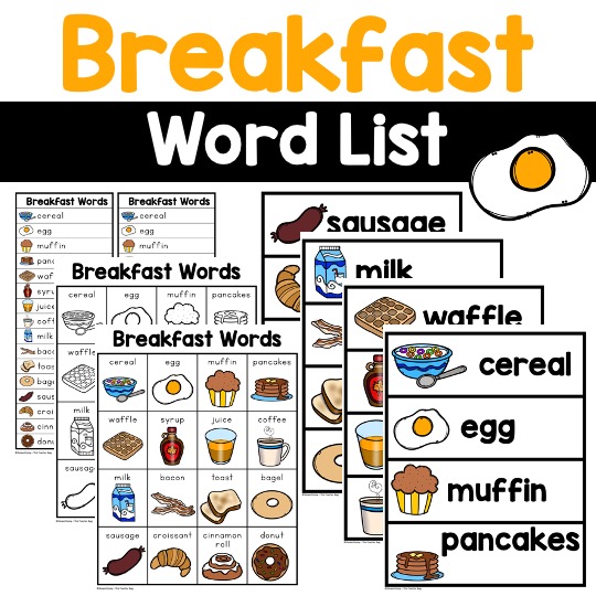 breakfast words