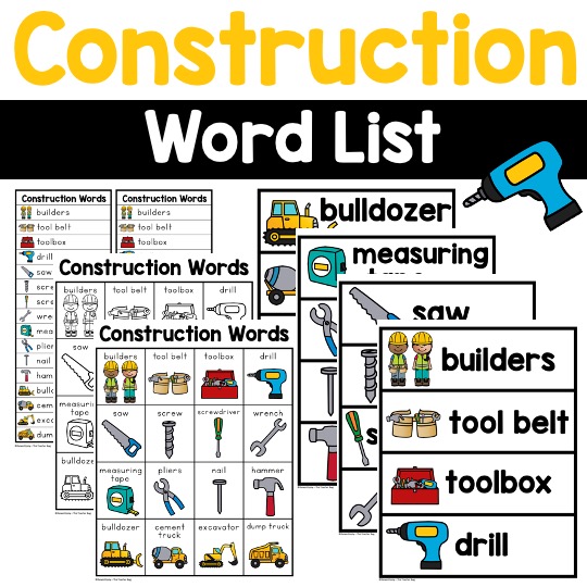 construction words