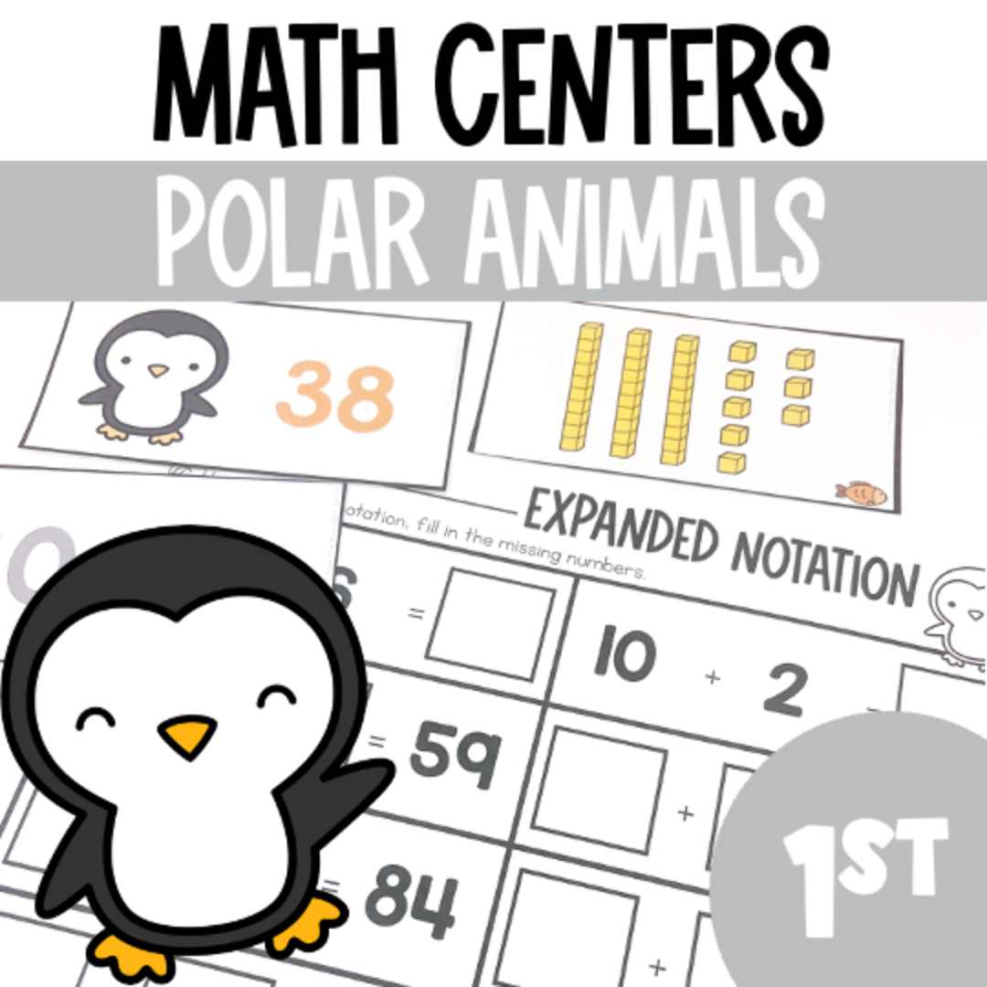 polar animal math centers