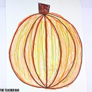Pumpkin Direct Drawing for the Classroom 7 pumpkin direct drawing
